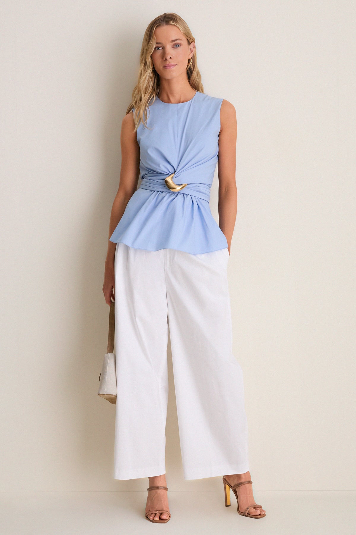 Optic White Wilson Pants