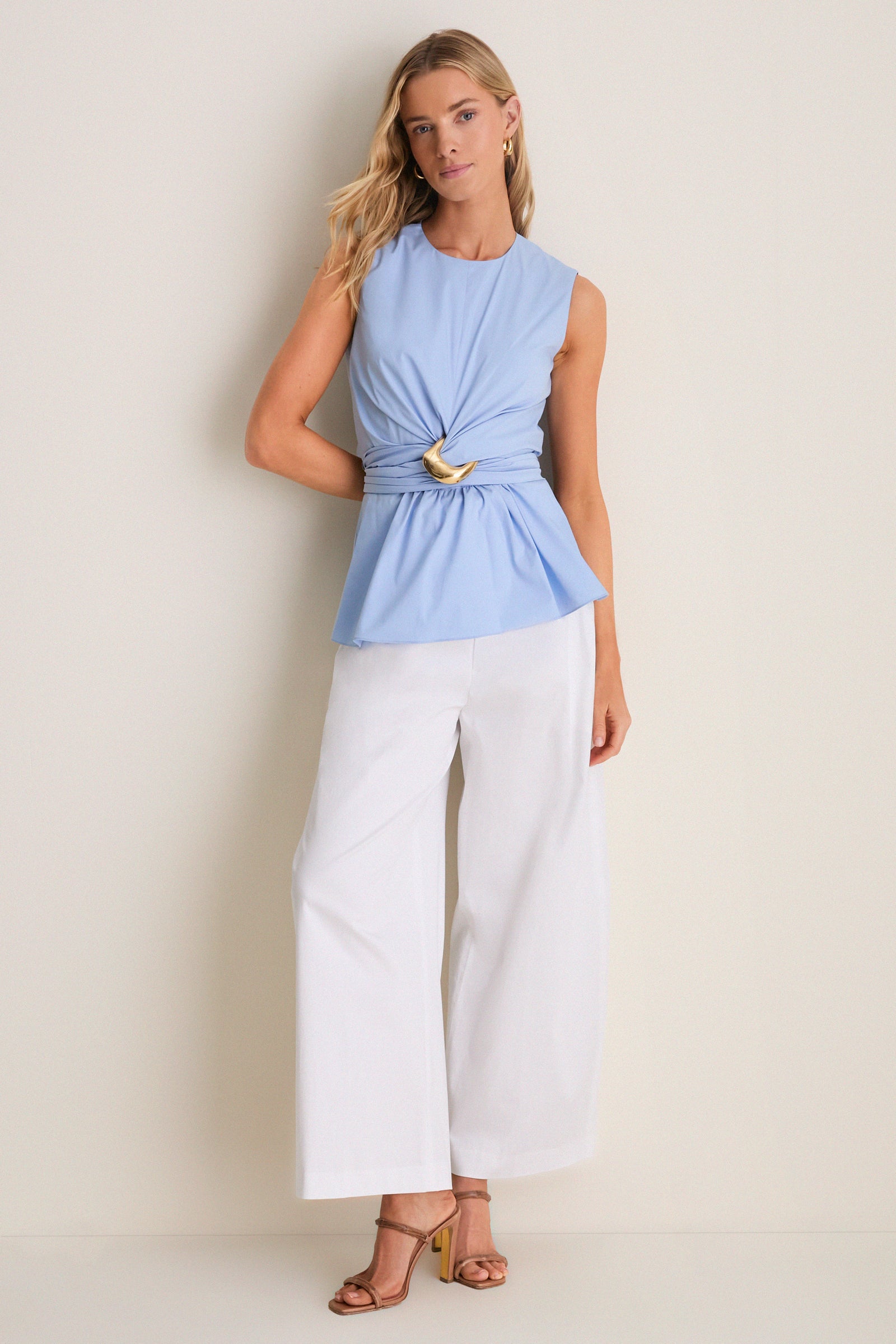 Optic White Wilson Pants