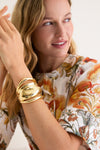 Gold Olio Cuff