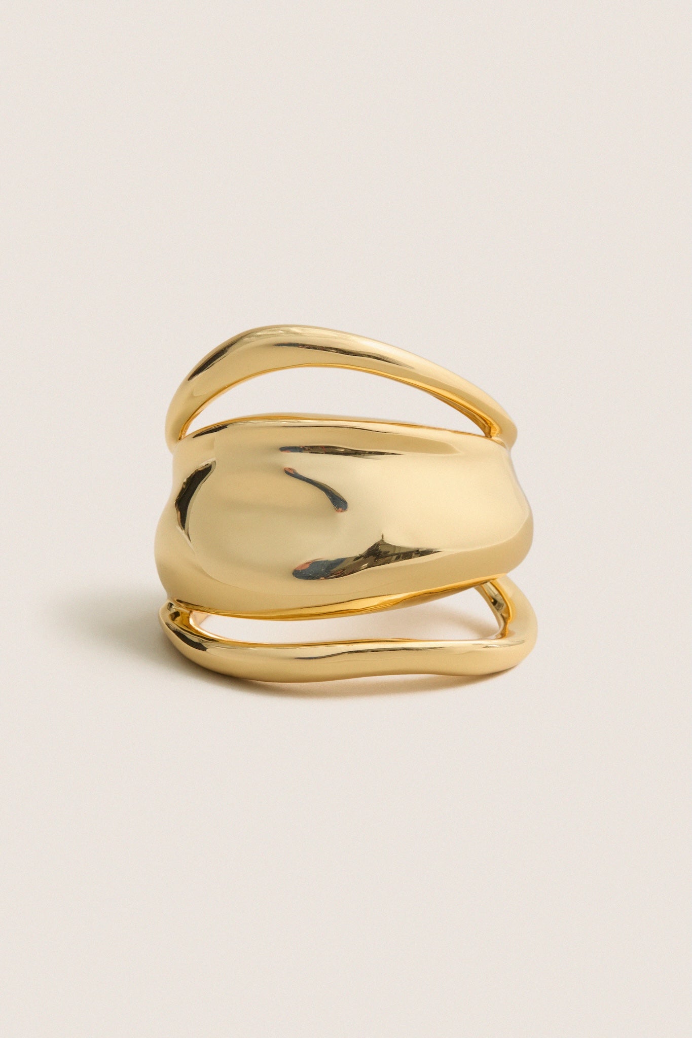 Gold Olio Cuff