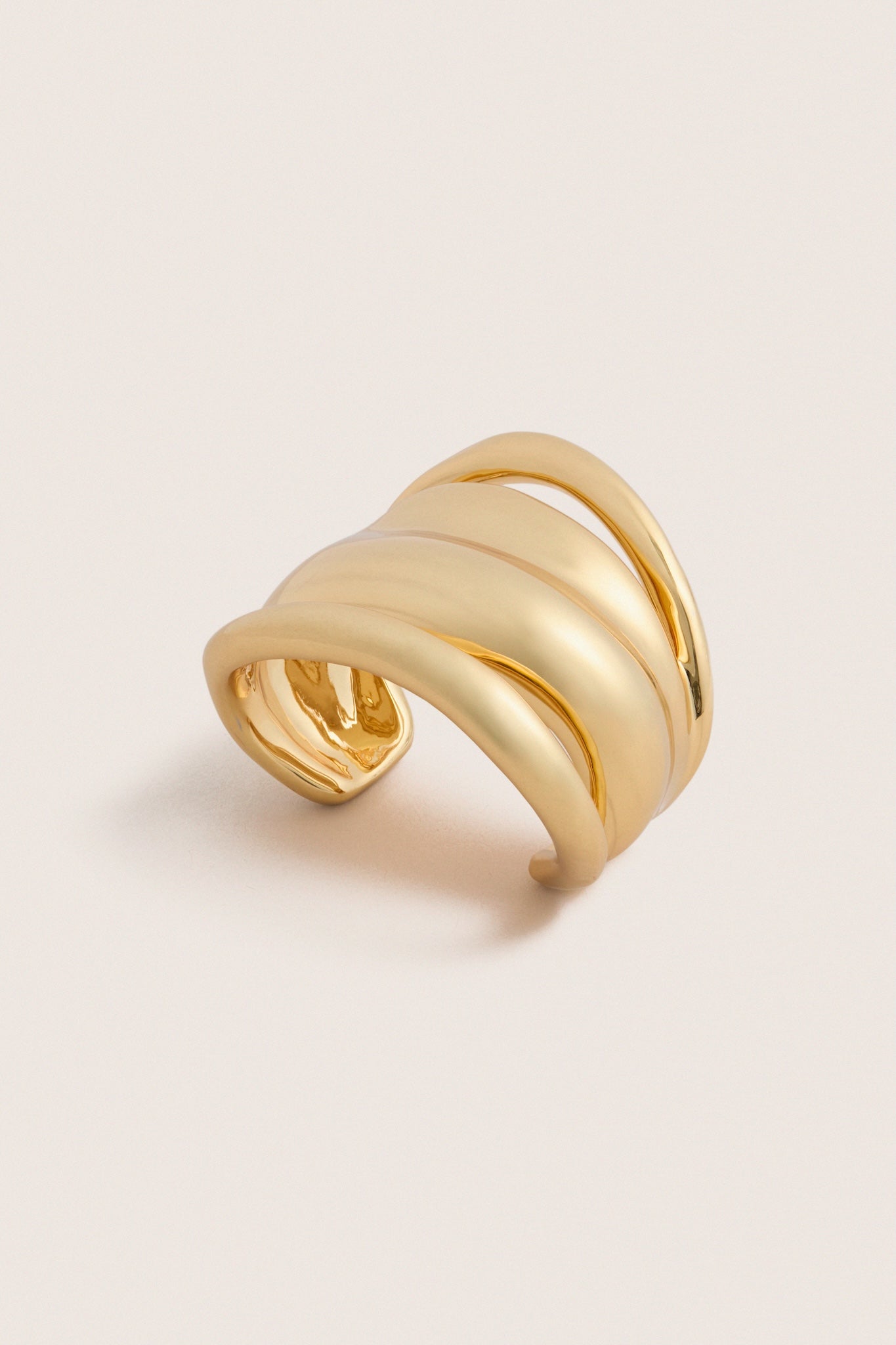 Gold Olio Cuff