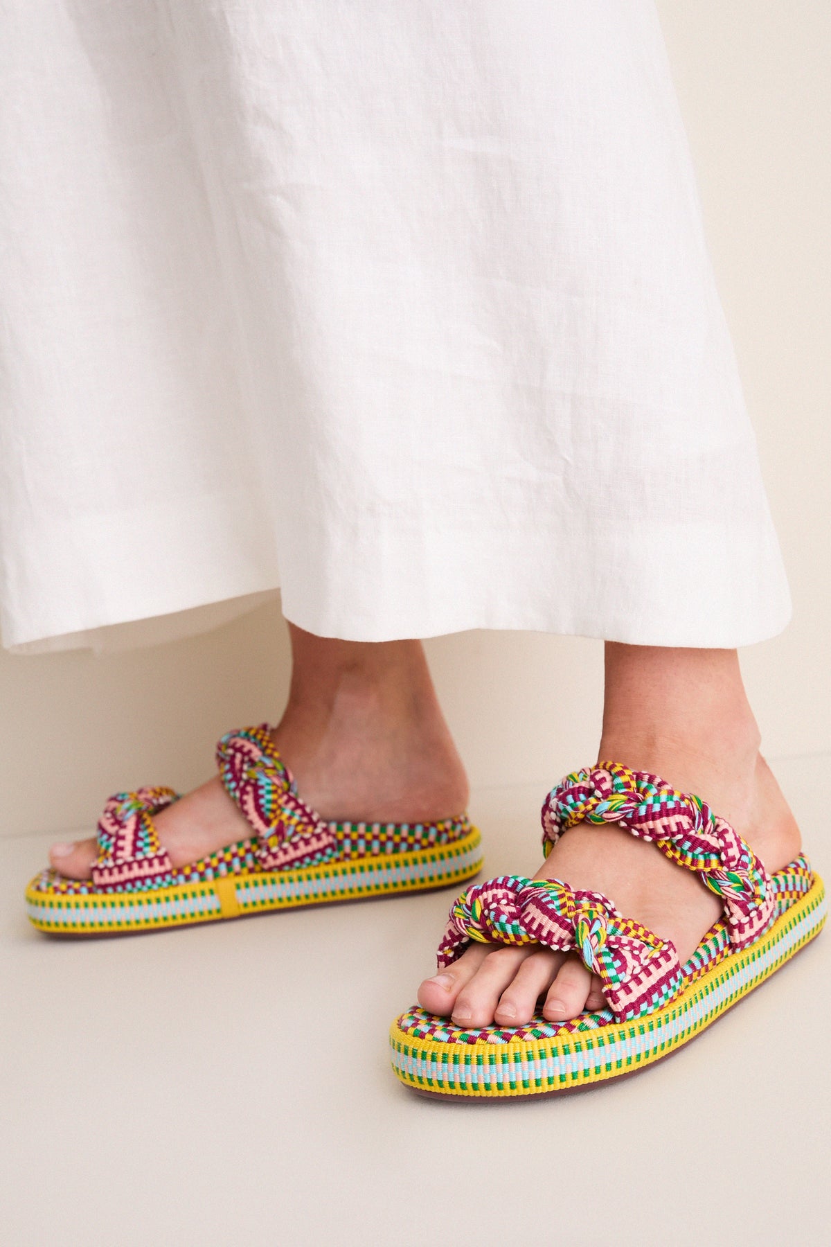 Caribe Daniella Two Band Sandals