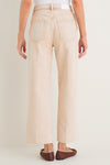 Dune High Rise Bowed Wide Leg Tate Crop