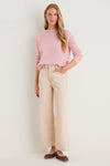 Dune High Rise Bowed Wide Leg Tate Crop