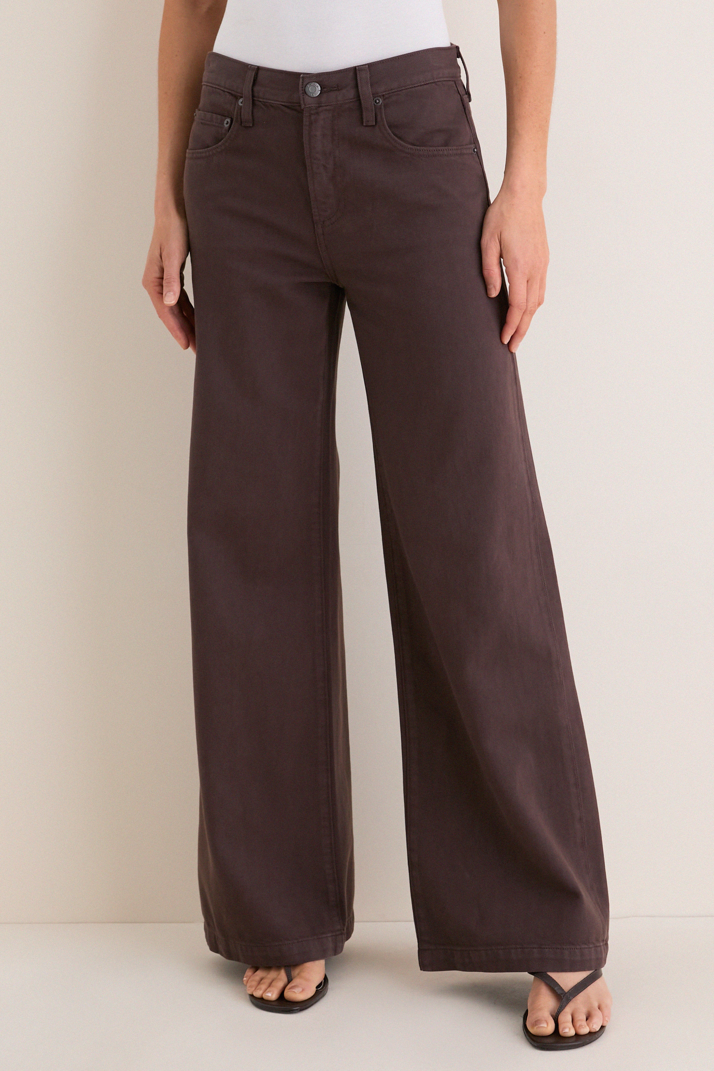 Bruna Jadyn Low Slung Palazzo | Pistola Denim | Tuckernuck