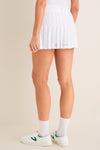 White Cane 13 Inch Williams Tennis Skirt