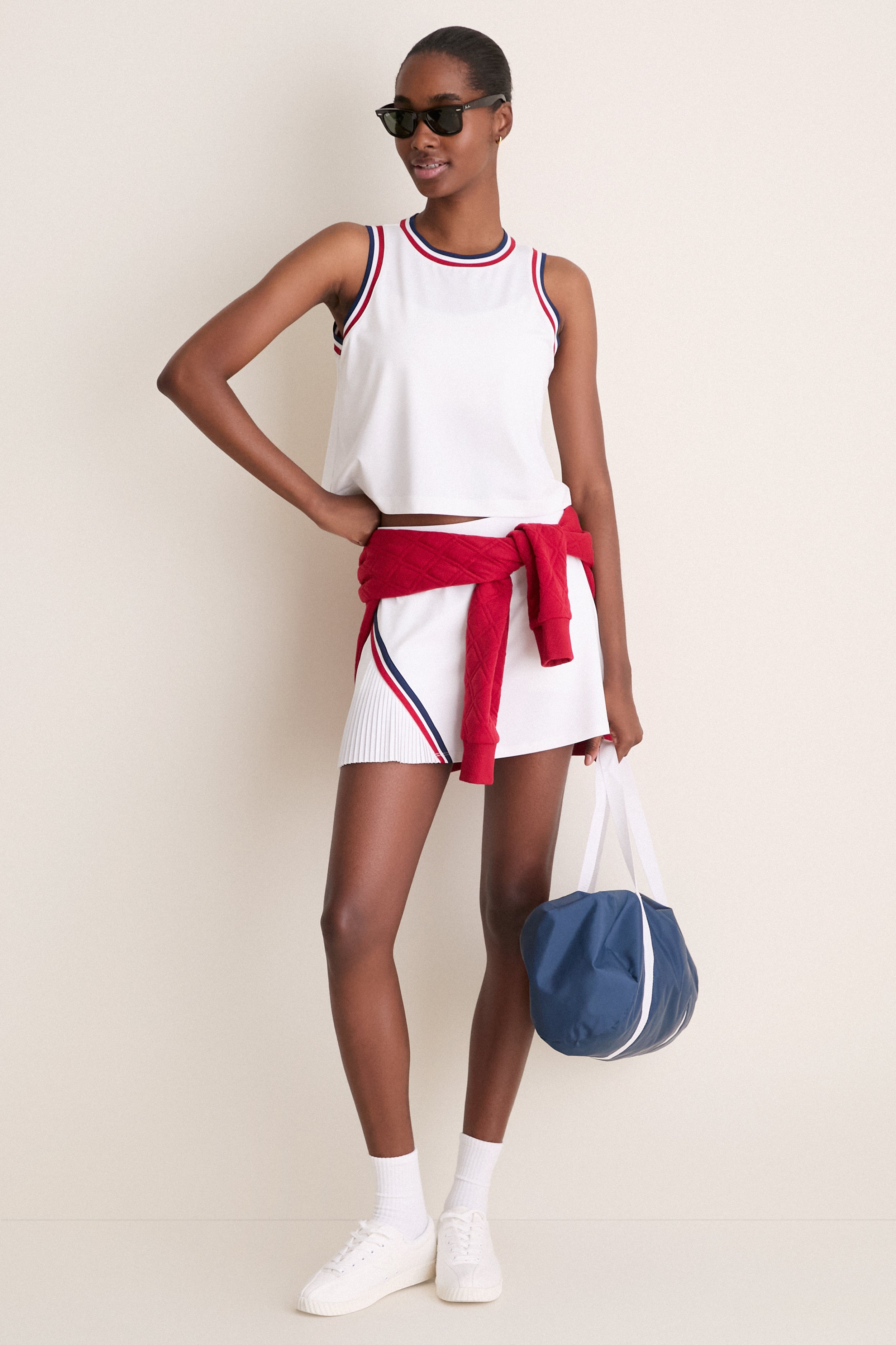 Americana Blair Tennis Skirt | Tnuck Sport