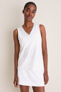 Trellis Meyer V-Neck