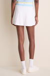 White 14 Inch Irena Tennis Skirt