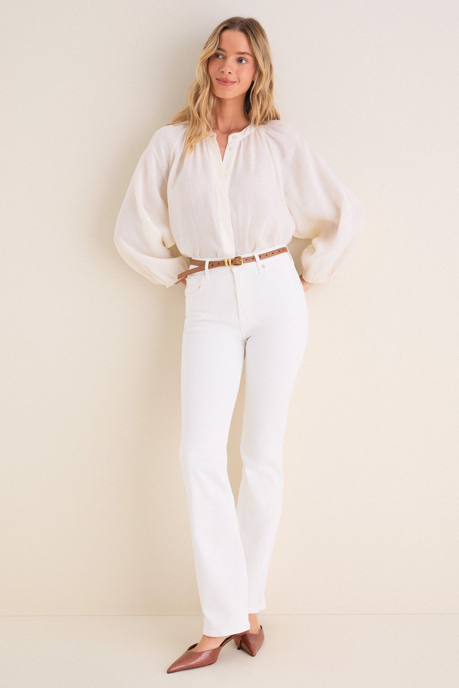 Soft White Lilah 32 Jean