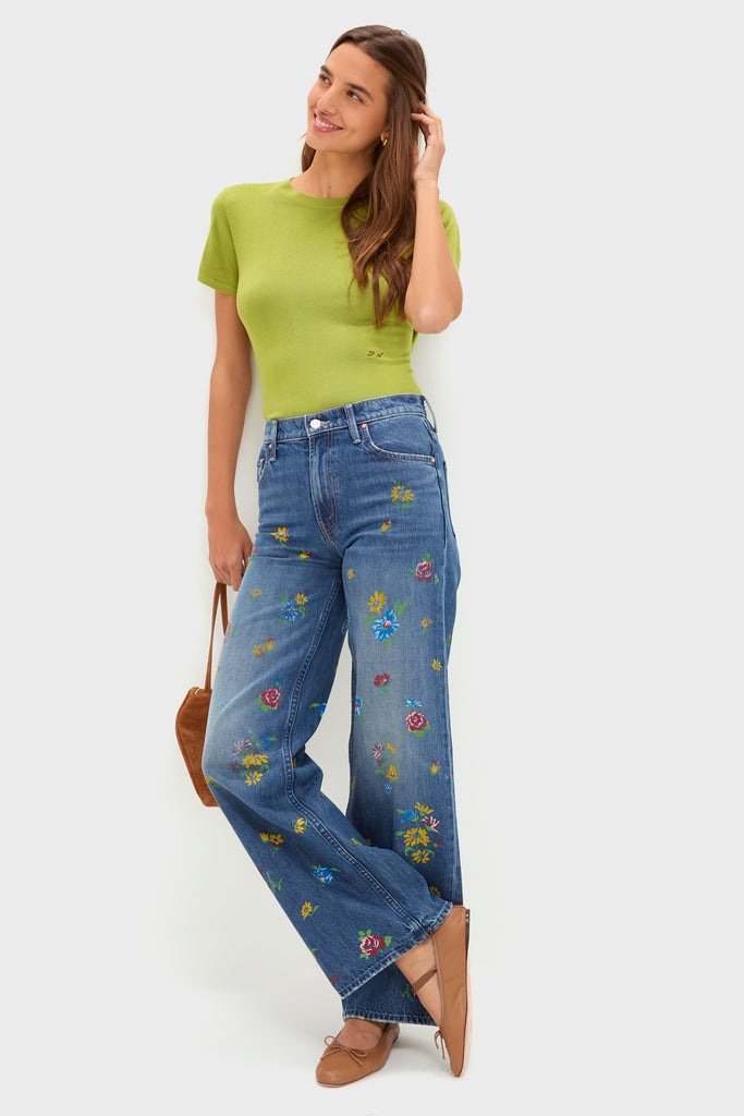 Field of Flowers The Rerun Zip Sneak