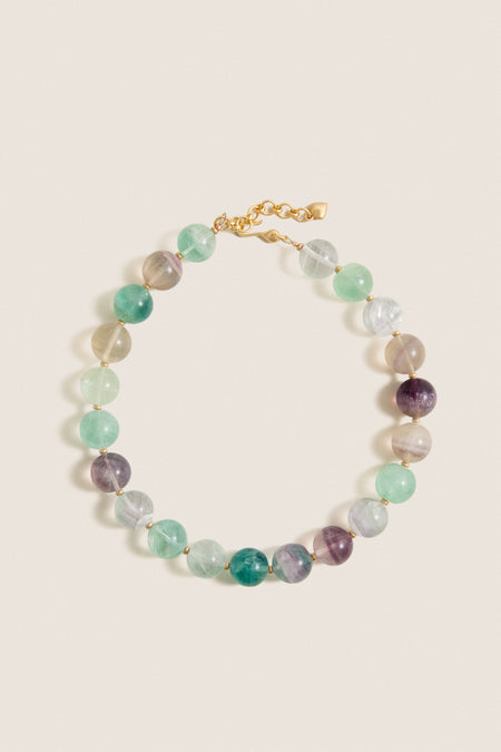 Fluorite Cosmic Necklace