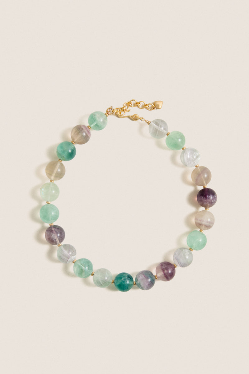 Fluorite Cosmic Necklace