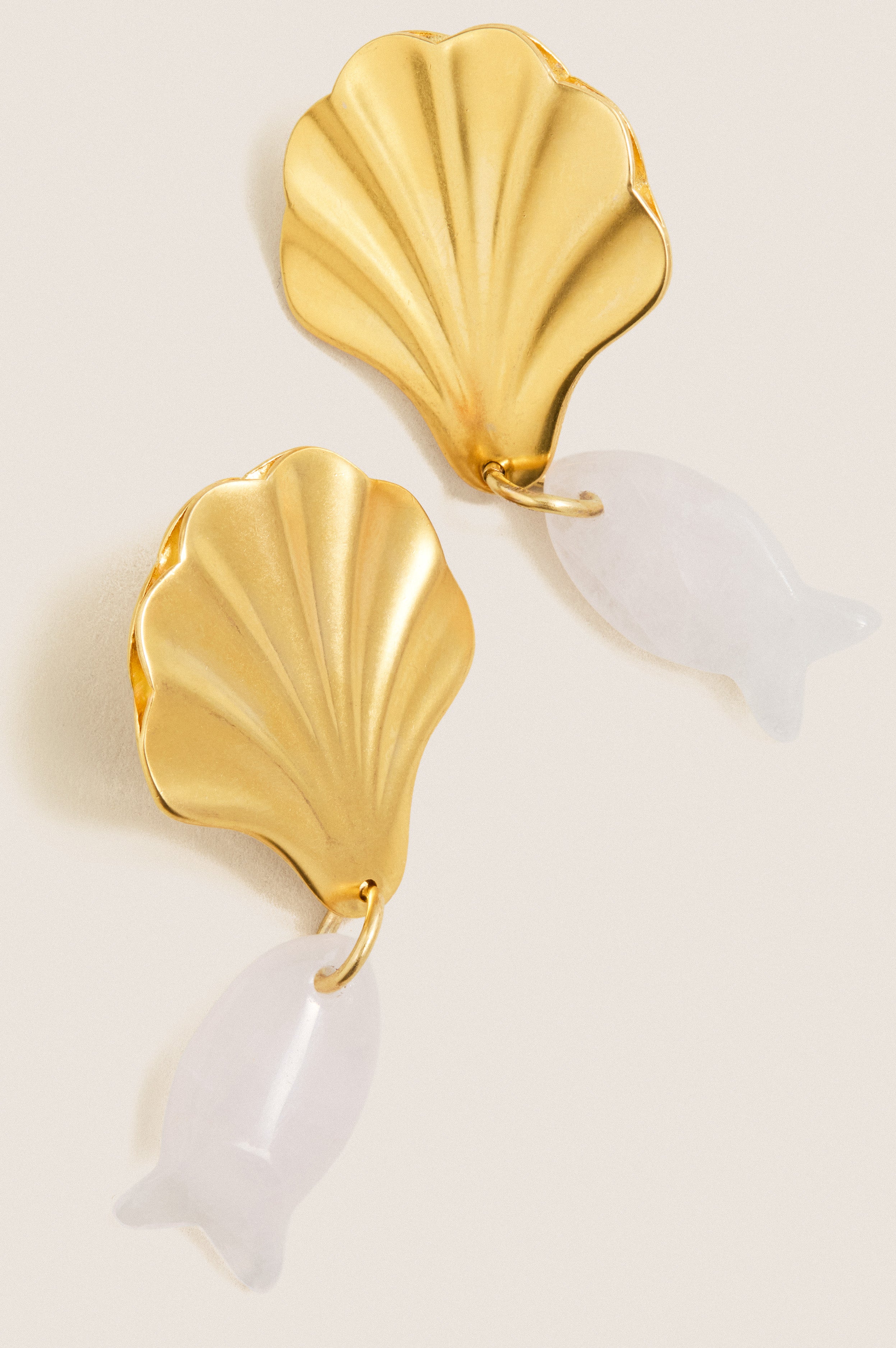 Rose Quartz Juno Earrings