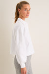 White Cotton Jersey Swiftie Rugby