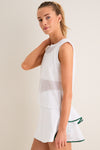 White Cane Sasha Tank