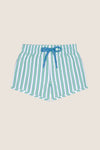 Boys Ticking Stripe Boardie