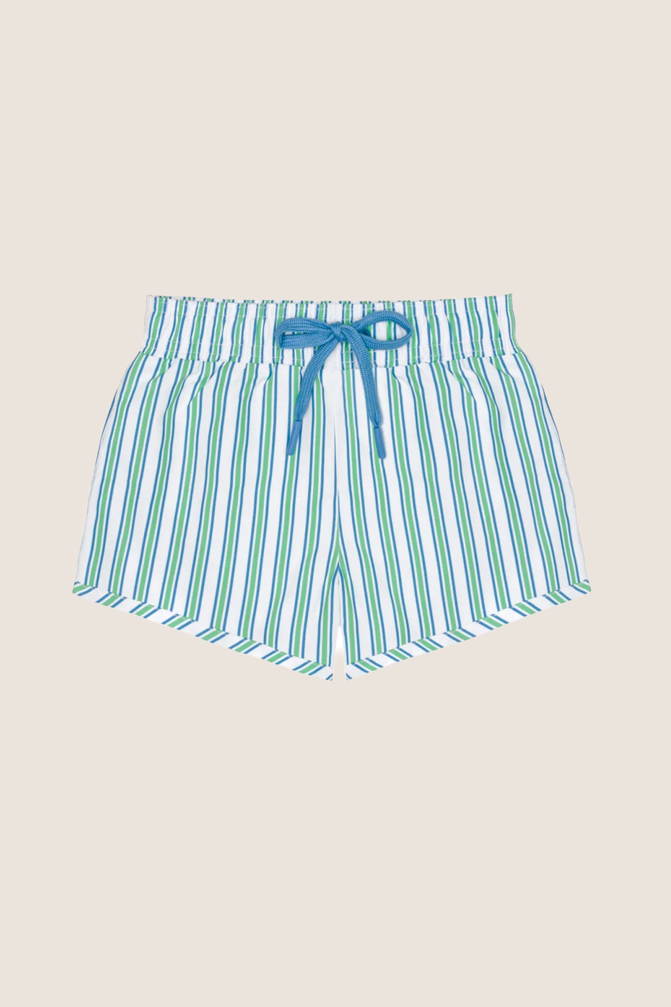 Boys Ticking Stripe Boardie