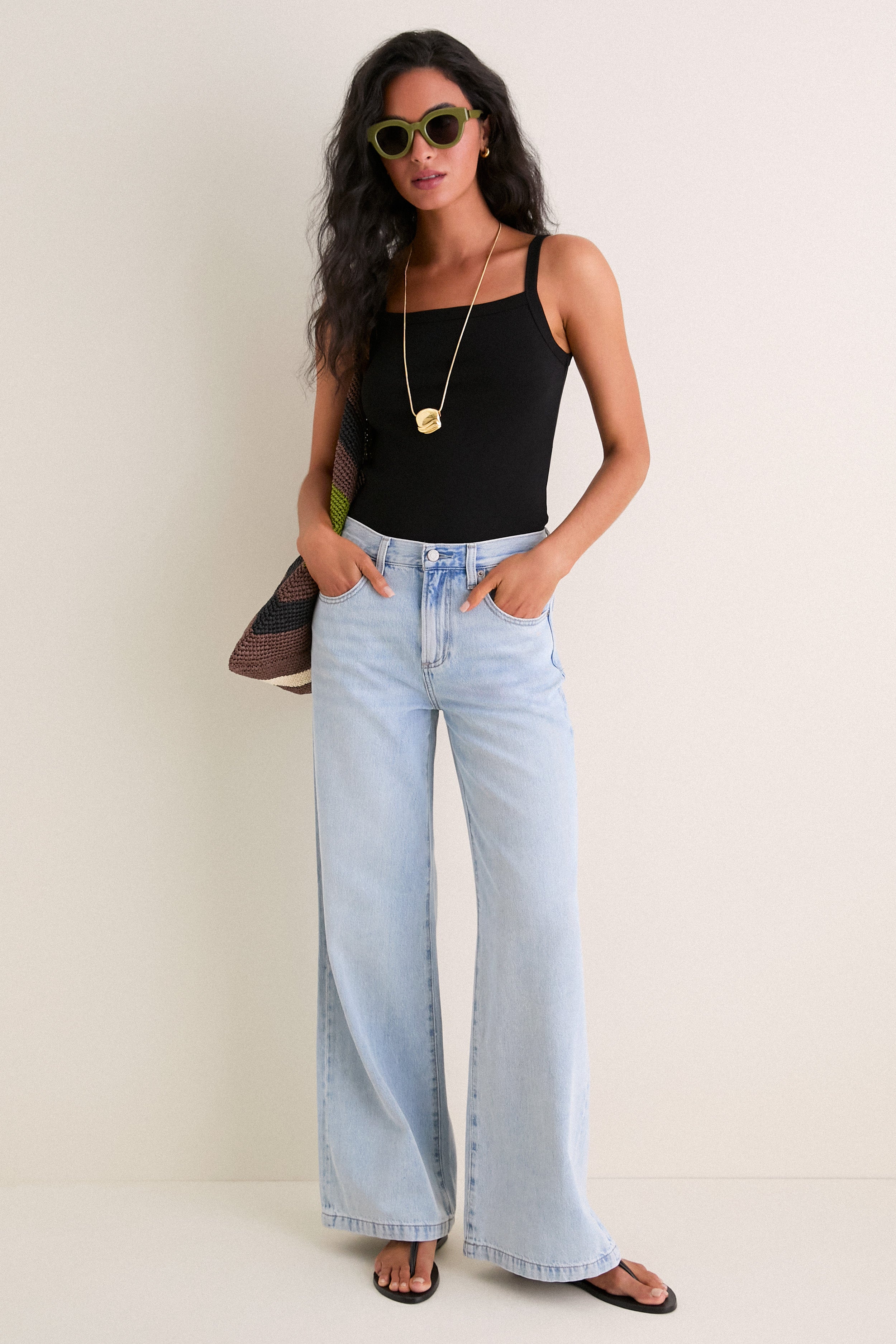 Chateau Jadyn Low Slung Palazzo | Pistola Denim | Tuckernuck
