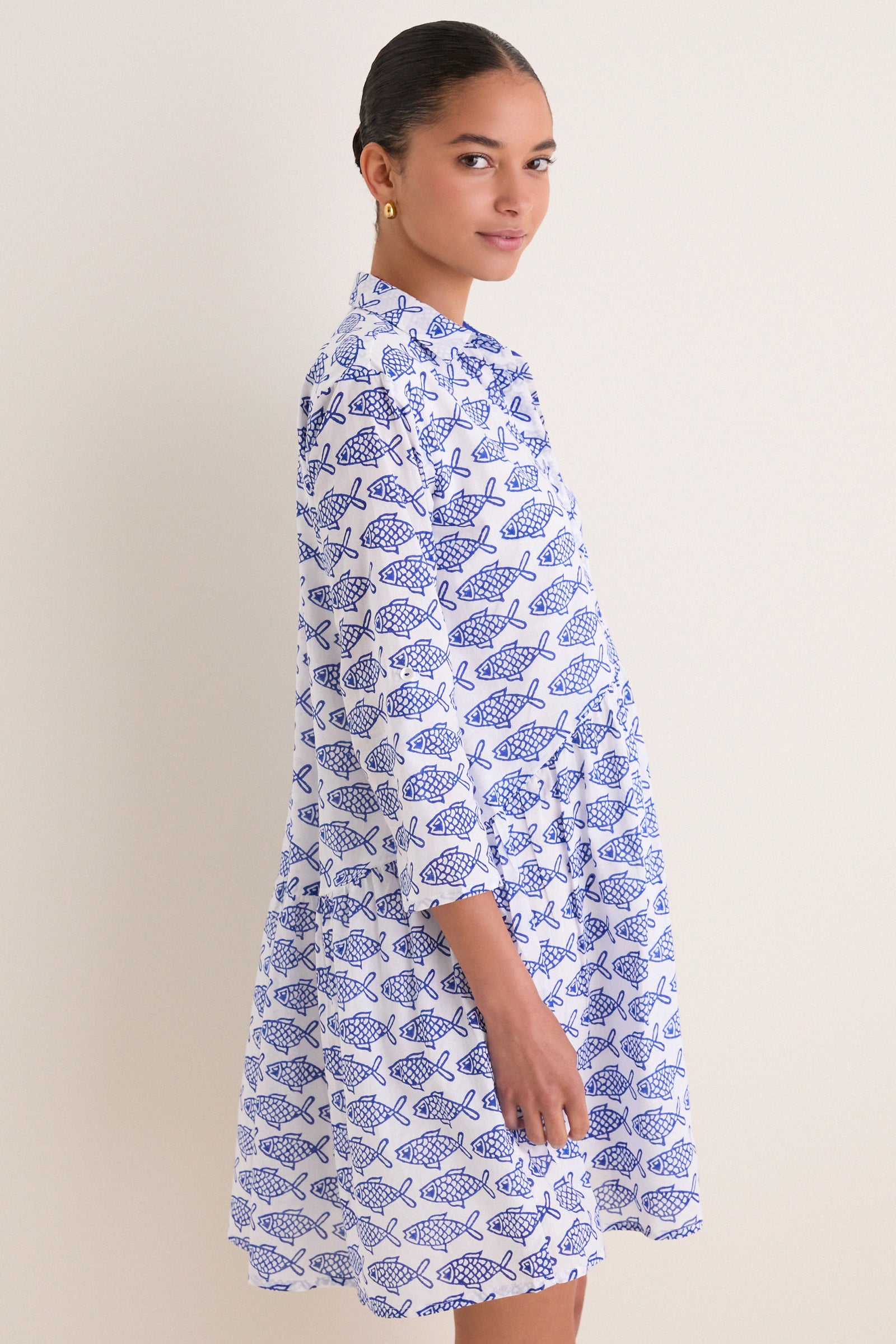 Blue Coi Deauville Short Dress