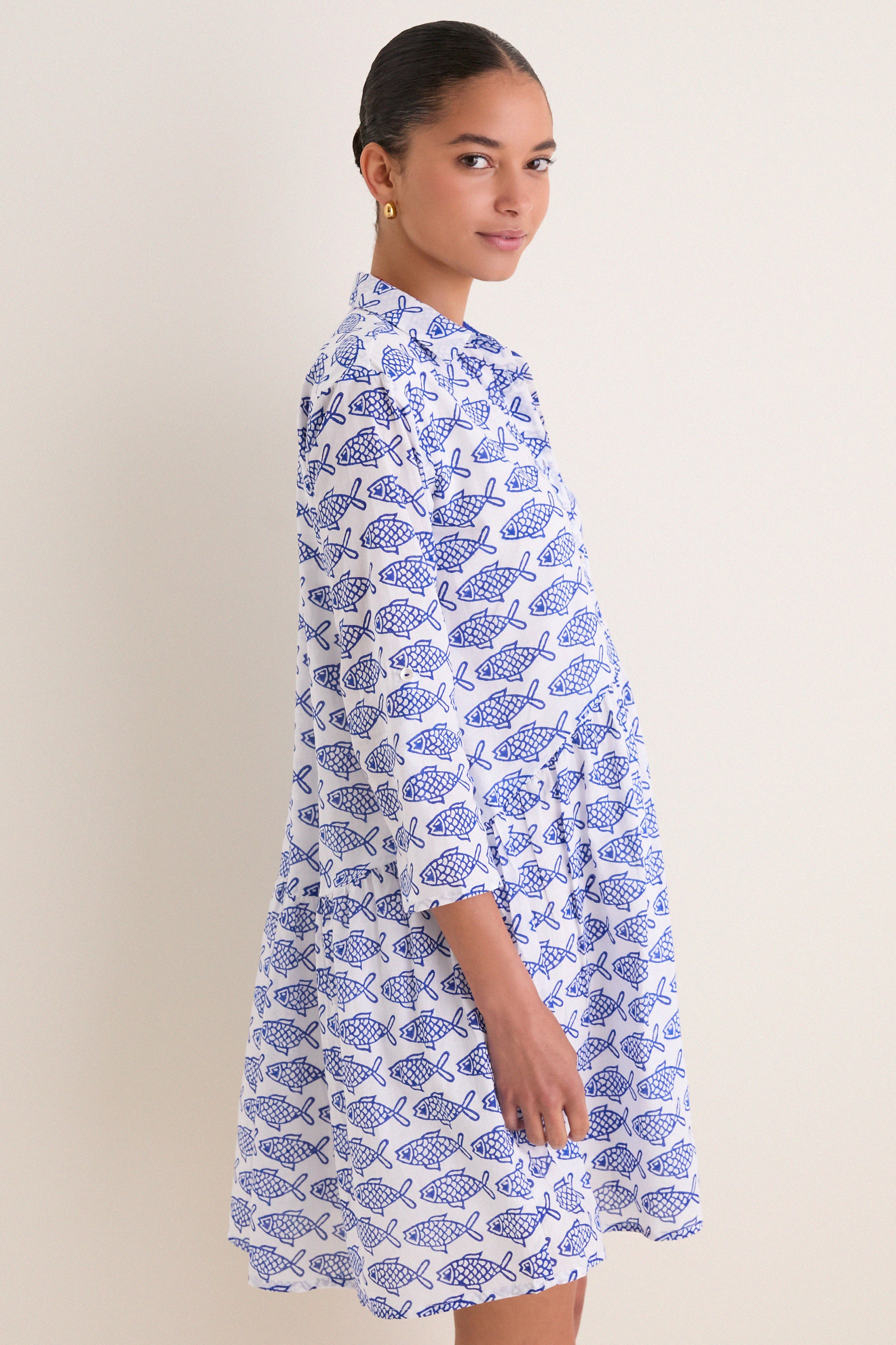 Blue Coi Deauville Short Dress