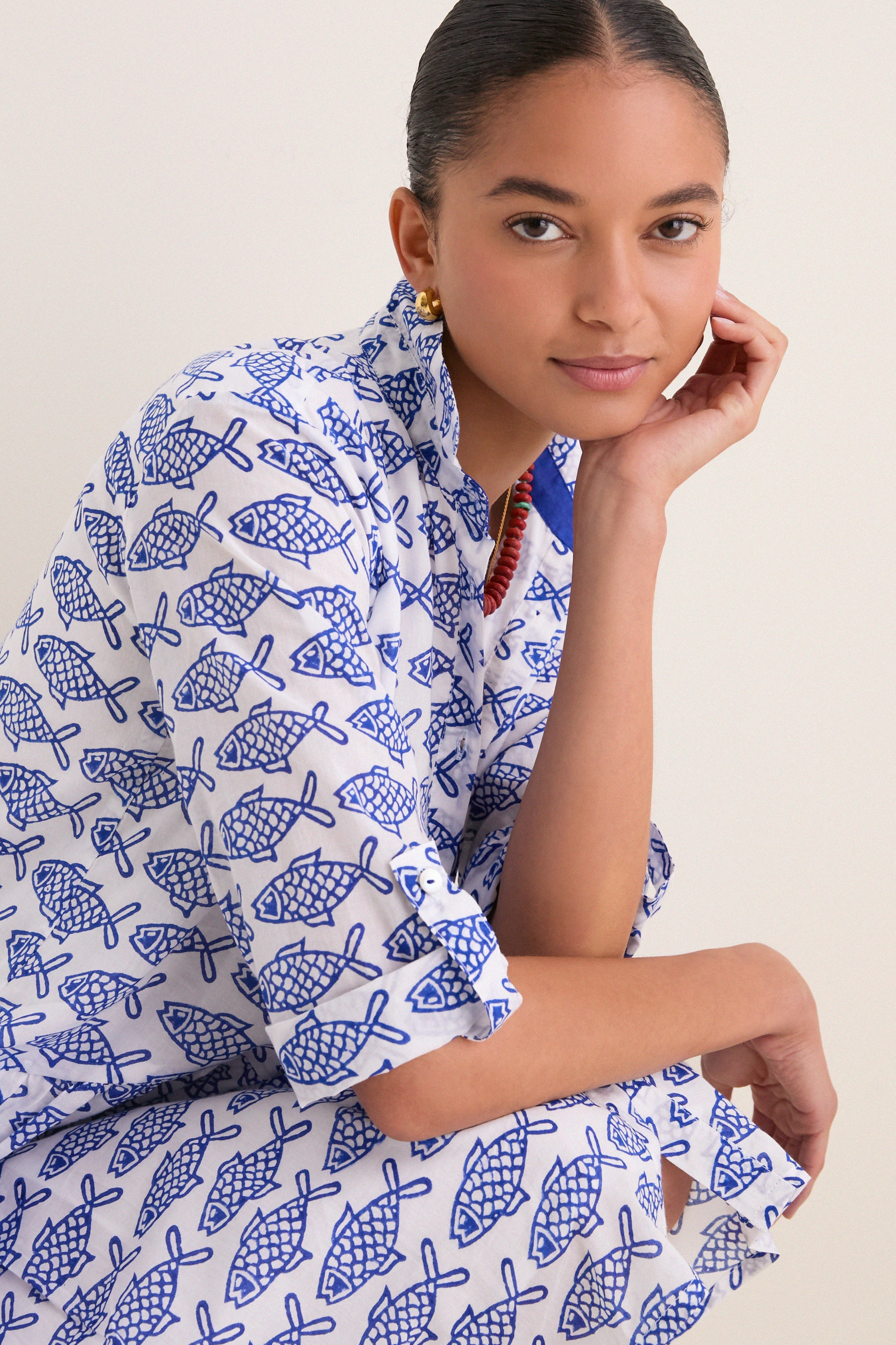 Blue Coi Deauville Short Dress