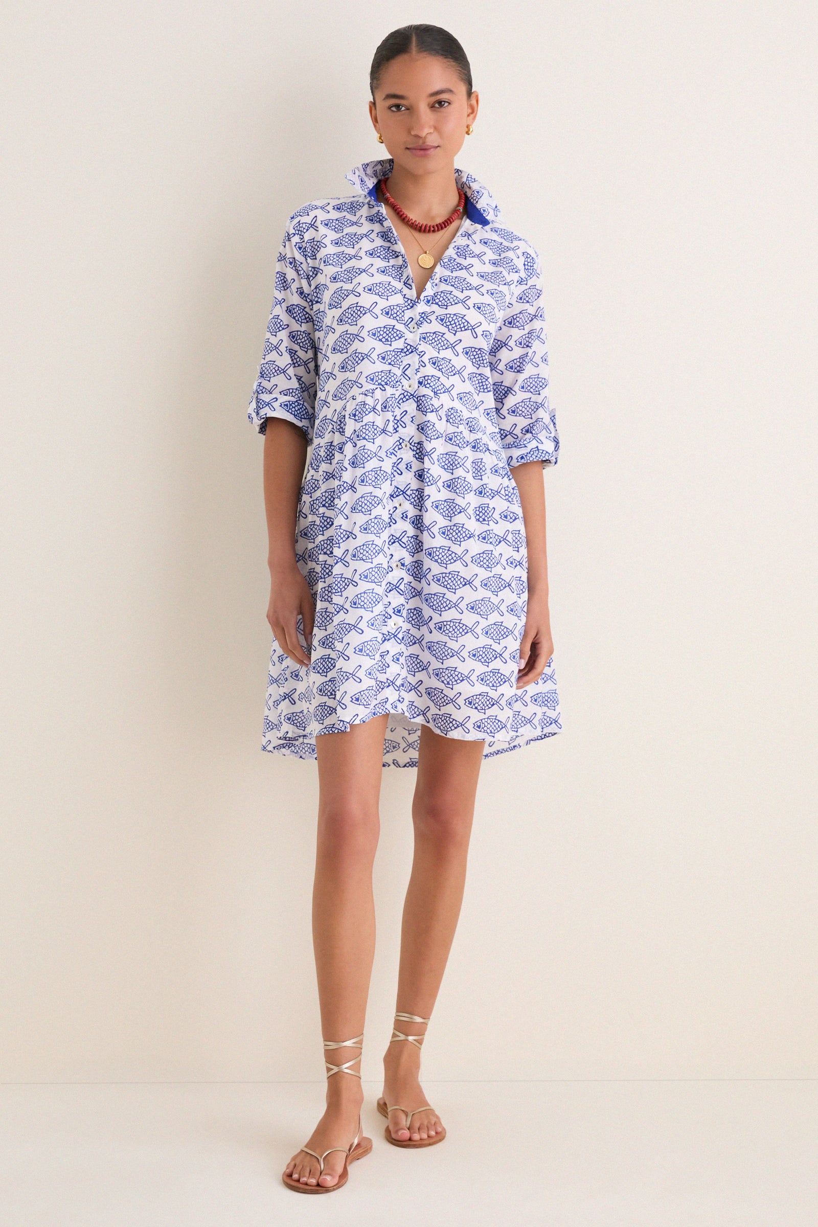 Blue Coi Deauville Short Dress