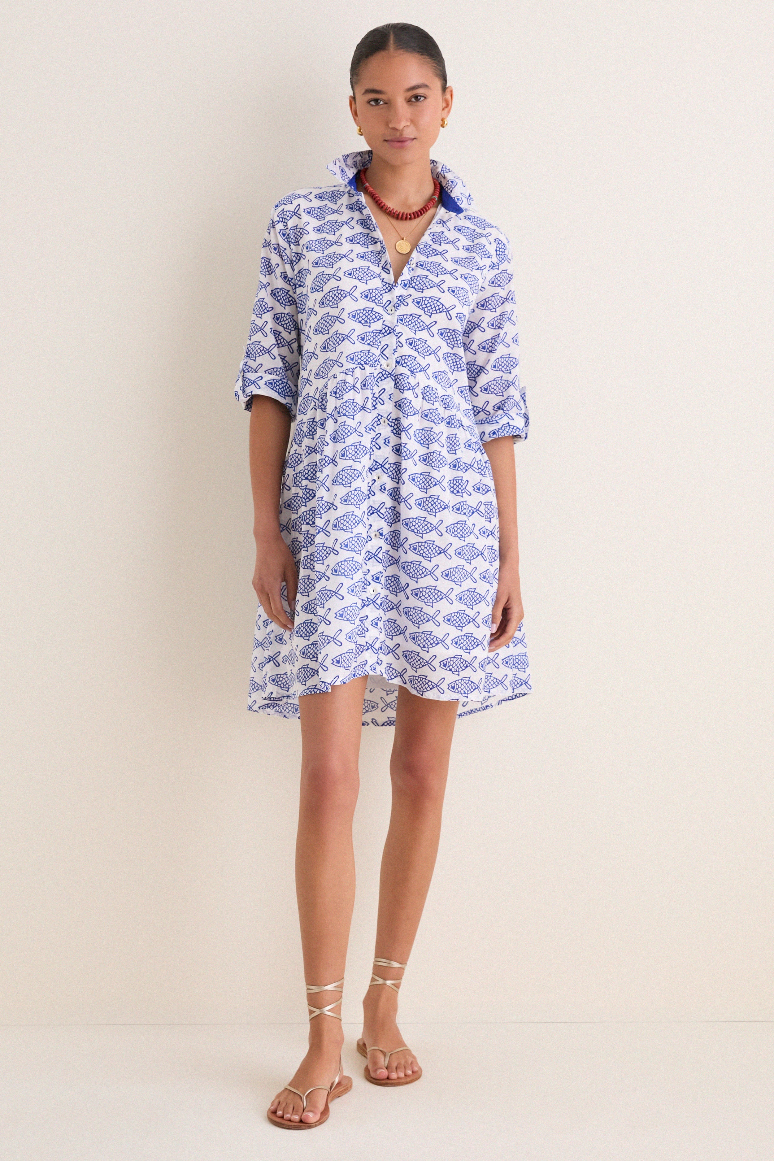 Blue Coi Deauville Short Dress