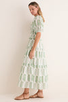 Green Mayura Percy Midi Dress