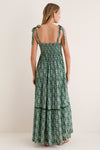 Green Indra Reece Maxi Dress