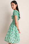 Green Aura Lowen Dress