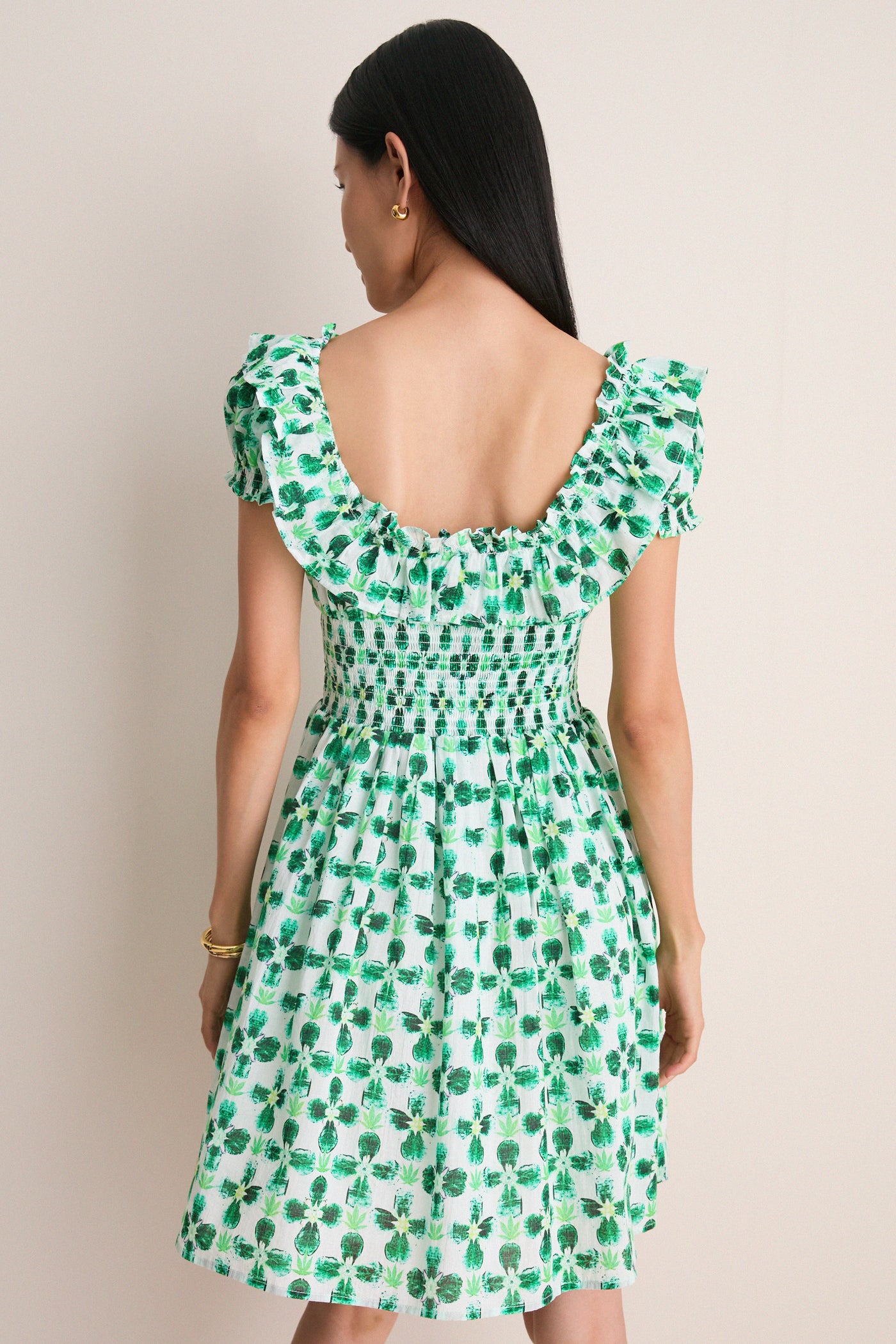 Green Aura Lowen Dress