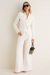 Vintage White Emerson Structured Blazer