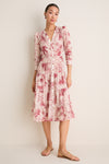 Tan Multi Textured Jungle Toile Serafine Dress