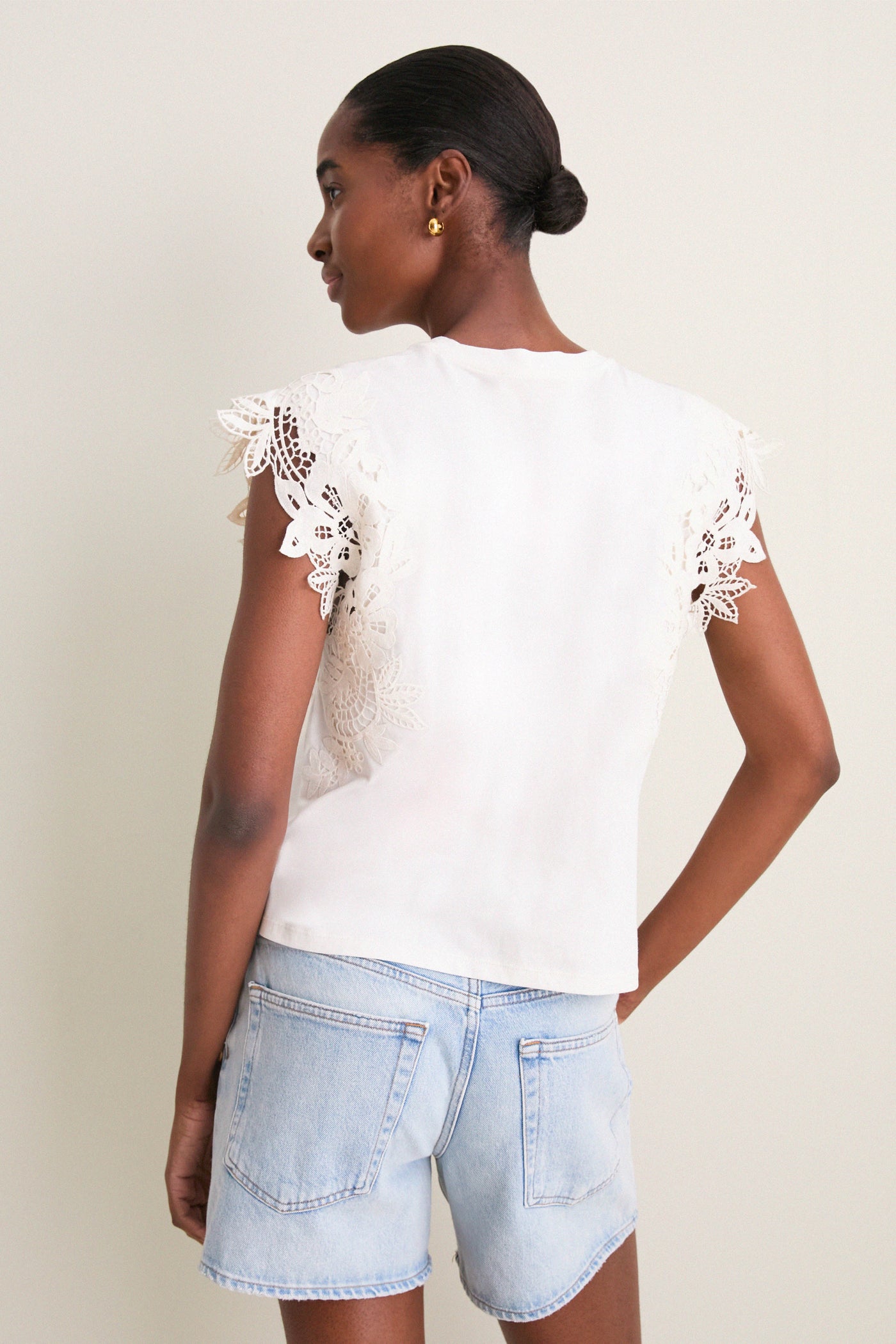 Cream Gwen Tee