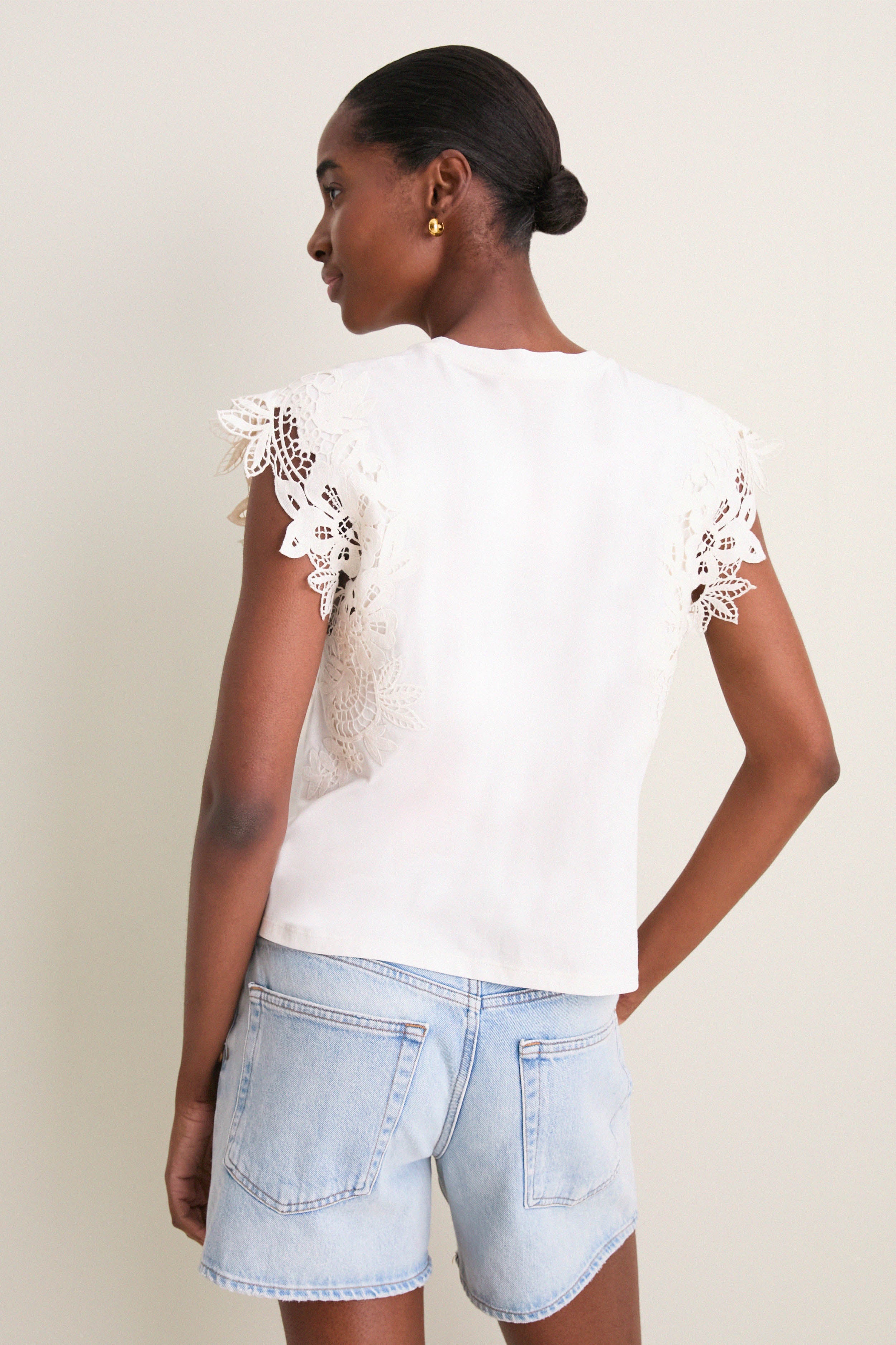 Cream Gwen Tee