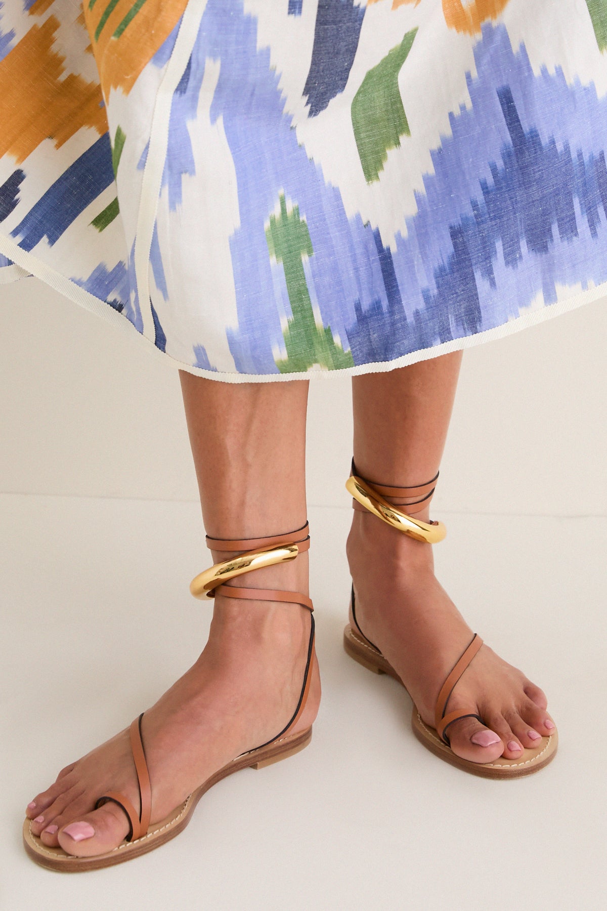 Cognac Kalahari Sandals