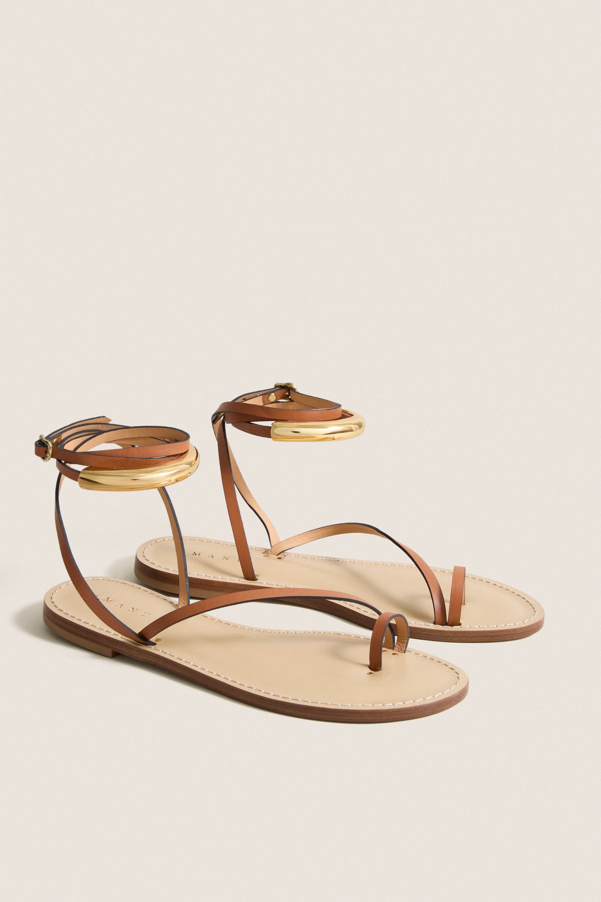 Cognac Kalahari Sandals