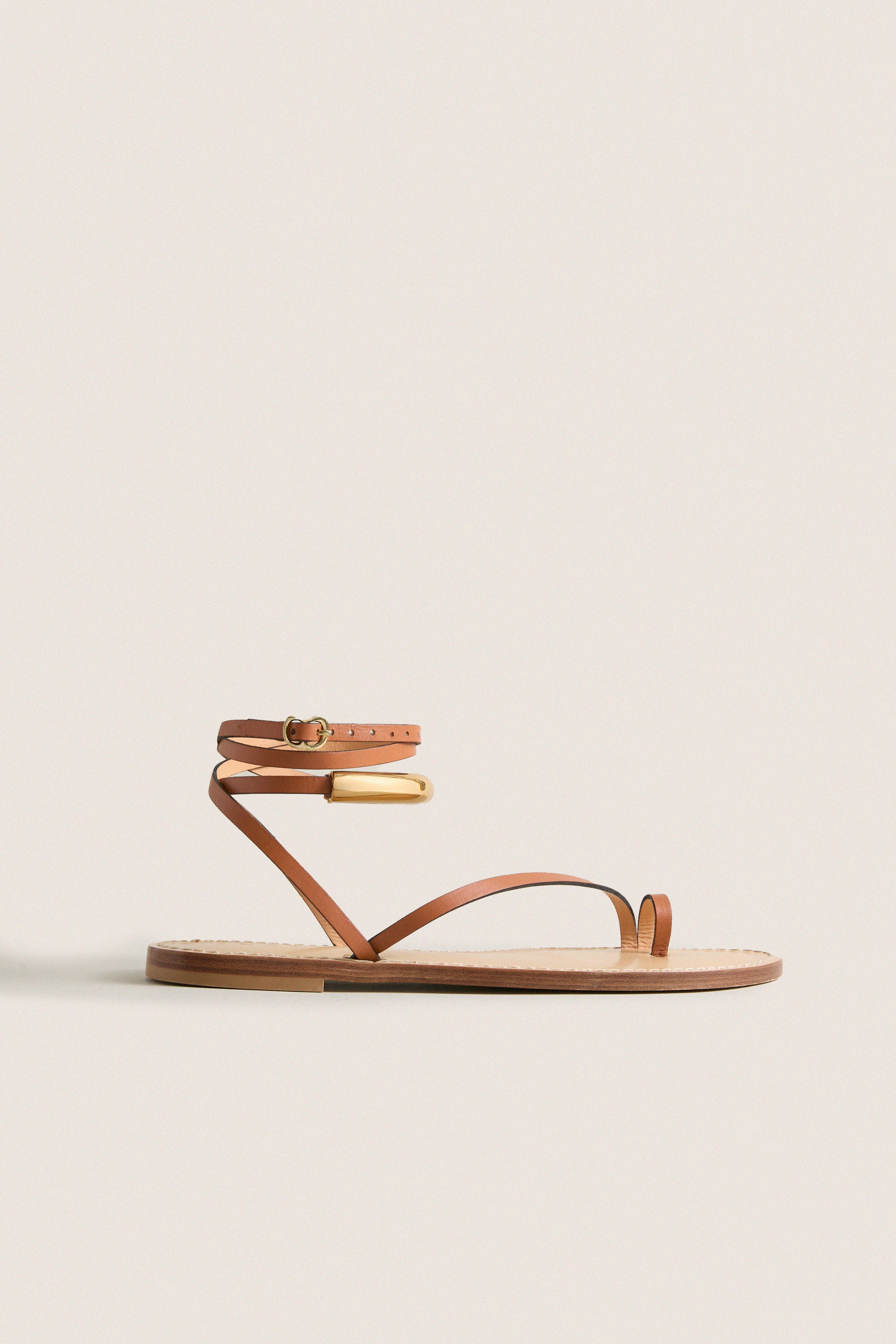 Cognac Kalahari Sandals