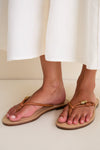 Cognac Kiwayu Sandals