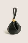 Black Leather Zambia Bag