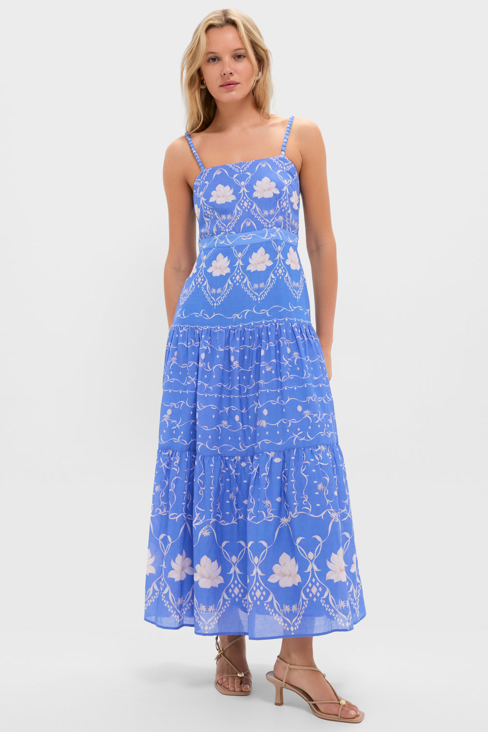 anna cate dresses Sea Petal Asher Midi Dress