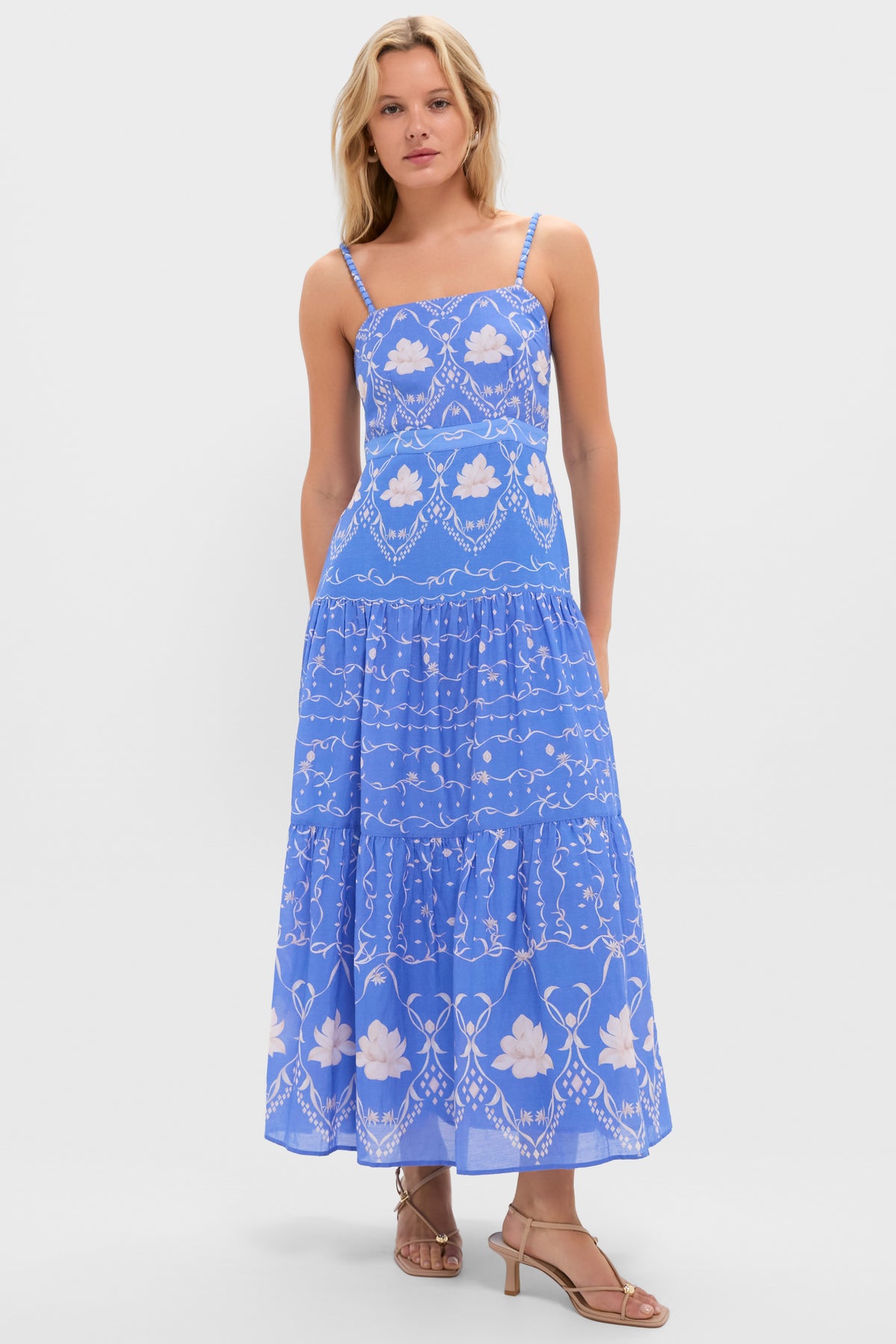 Sea Petal Asher Midi Dress