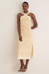 Sand Abigail Midi Dress