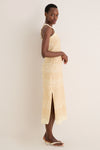 Sand Abigail Midi Dress