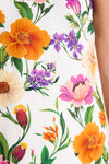 Floral Candy Jacquard One Shoulder Lani Dress
