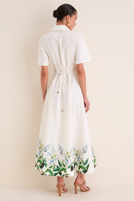 Laurel Bloom Myra Shirt Midi Dress