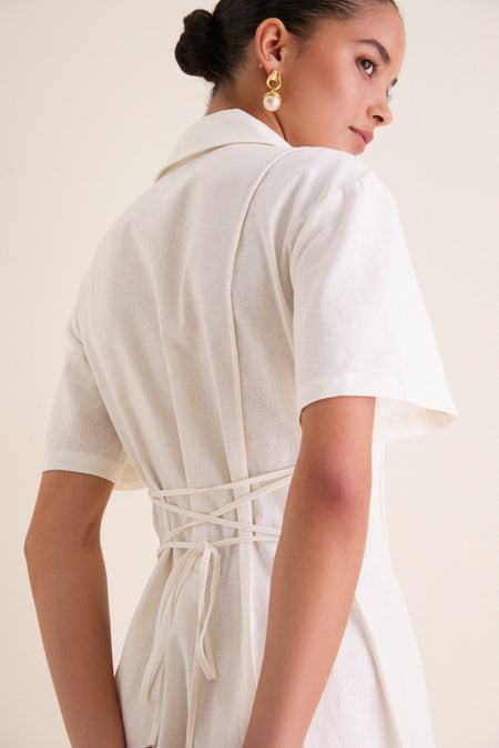 Laurel Bloom Myra Shirt Midi Dress