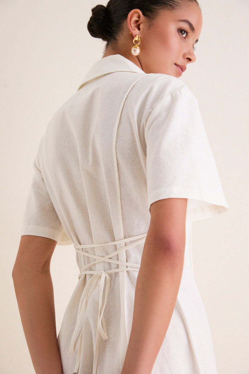 Laurel Bloom Myra Shirt Midi Dress