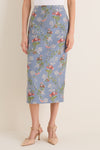 Trellis Bloom Jacquard Ellington Skirt